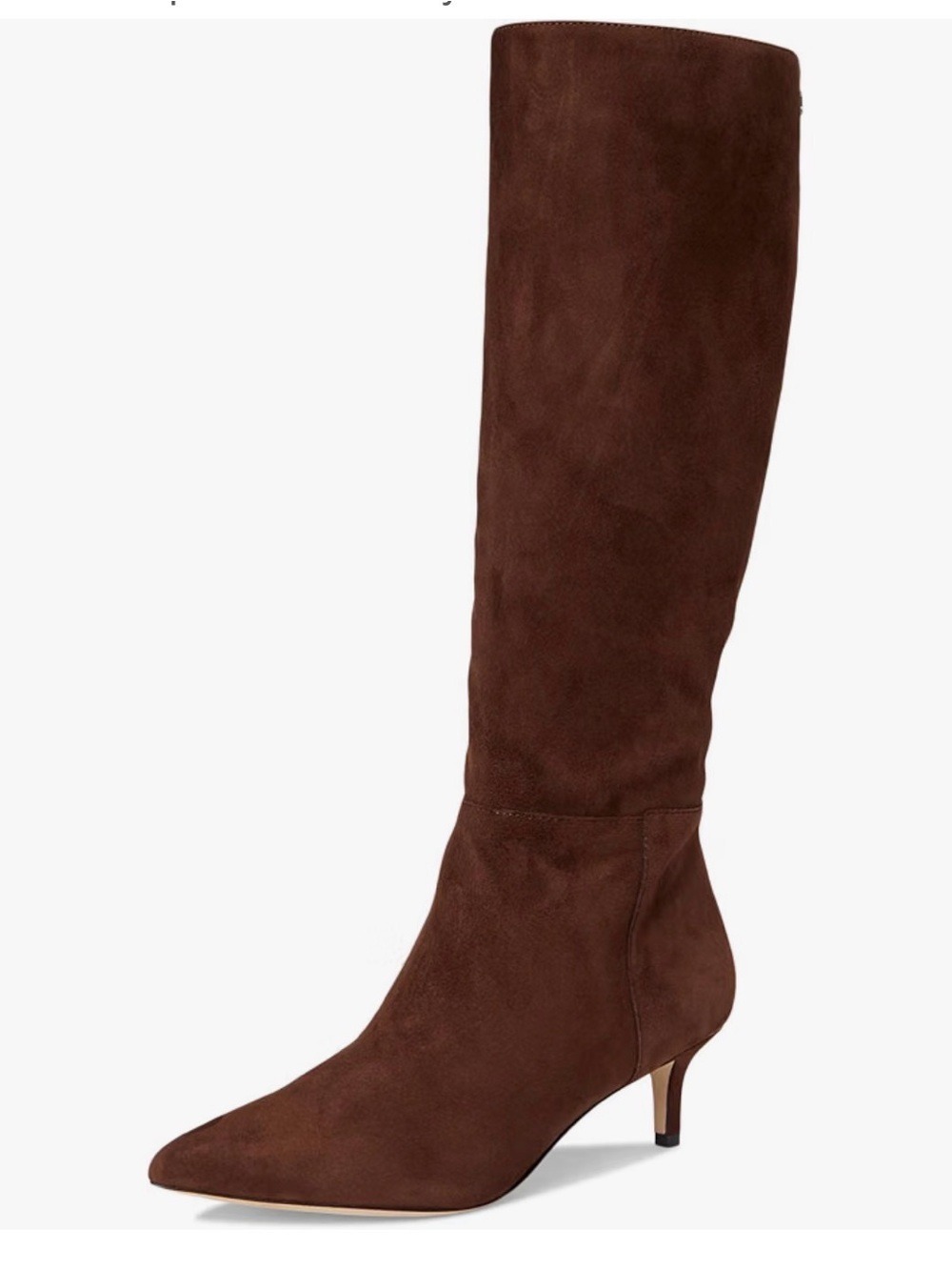Ralph Lauren McKay Knee High Pointed-Toe Suede Boot in Brown - NWT